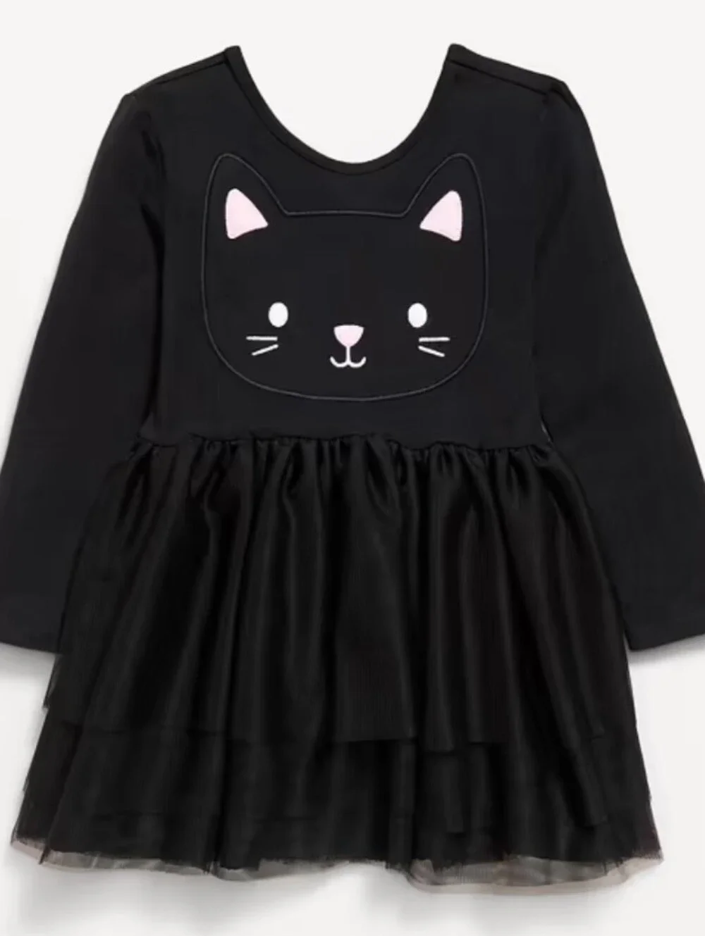 NEW Old Navy Kids Halloween Dress Pajamas Black Cat Pumpkin Purple Girls 5T XS